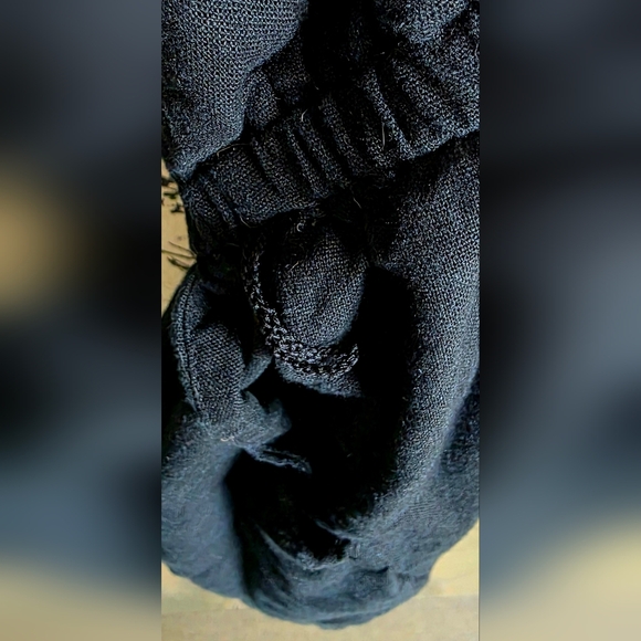 Women's Plus Size 4X Black Capri Jumpsuit with Ruffle Top Detail Off Shoulder - Picture 7 of 12